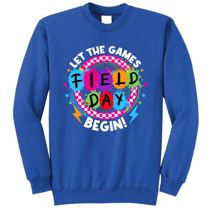 Field Day Let Games Start Begin Teachers Field Day 2024 Cool Gift Sweatshirt