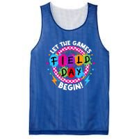 Field Day Let Games Start Begin Teachers Field Day 2024 Cool Gift Mesh Reversible Basketball Jersey Tank