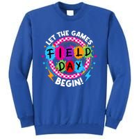 Field Day Let Games Start Begin Teachers Field Day 2024 Cool Gift Tall Sweatshirt