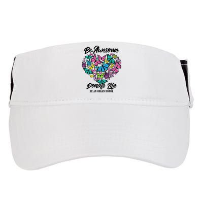 Funny Donate Life Be An Organ Donor Cute Donation Gift Adult Drive Performance Visor