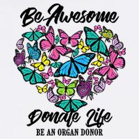 Funny Donate Life Be An Organ Donor Cute Donation Gift Womens Tank Top