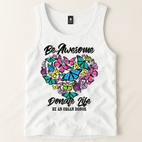 Funny Donate Life Be An Organ Donor Cute Donation Gift Tank Top