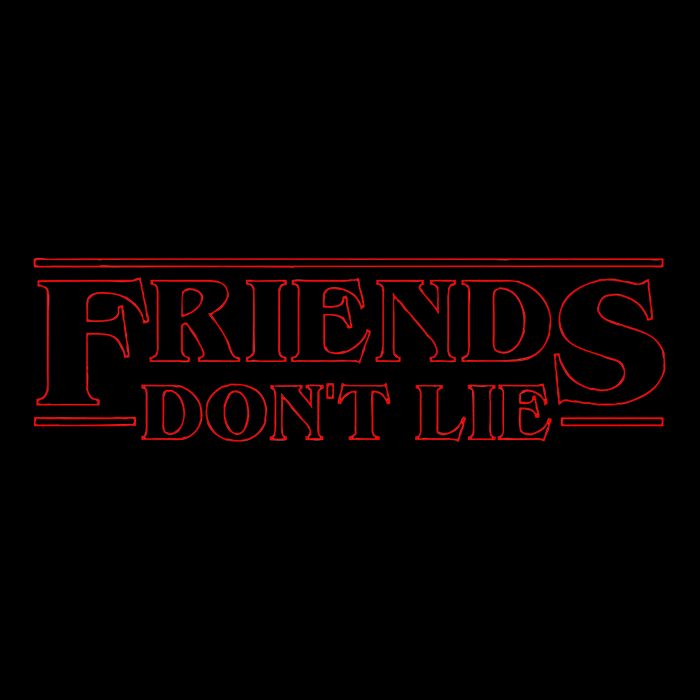 Friends DonT Lie 16 in Basic Backpack