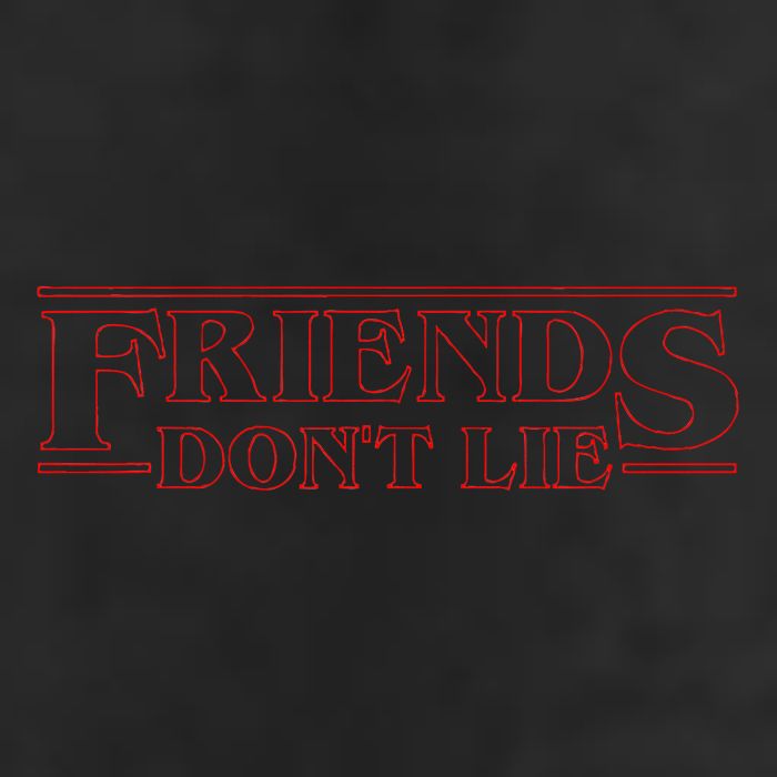 Friends DonT Lie Golf Towel