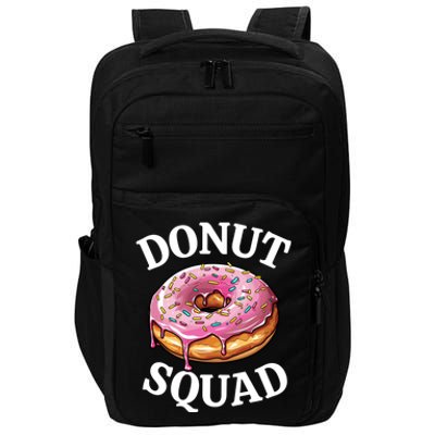 Funny Donut Lover Matching Cute Pink Doughnut Sprinkle Party Meaningful Gift Impact Tech Backpack