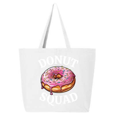 Funny Donut Lover Matching Cute Pink Doughnut Sprinkle Party Meaningful Gift 25L Jumbo Tote