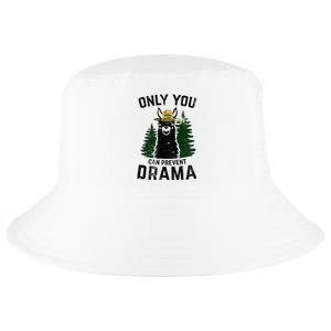 Funny Drama Llama Only You Can Prevent Drama Sarcastic Lover Cool Comfort Performance Bucket Hat