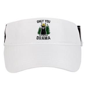 Funny Drama Llama Only You Can Prevent Drama Sarcastic Lover Adult Drive Performance Visor