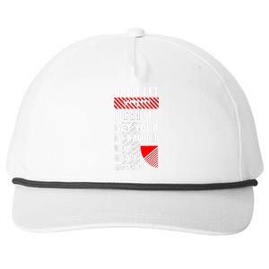 Funny Dont Let Your President Get Your Ass Whooped Gift Snapback Five-Panel Rope Hat