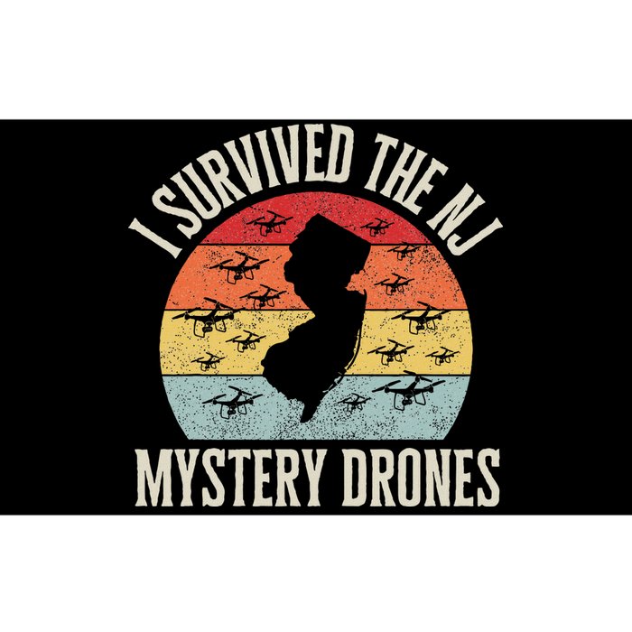 Funny Drone Lover I Survived The New Jersey Mystery Drones Bumper Sticker