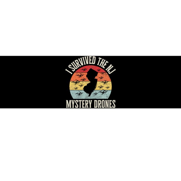 Funny Drone Lover I Survived The New Jersey Mystery Drones Bumper Sticker