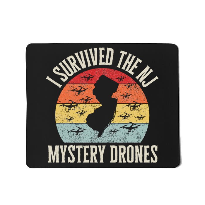 Funny Drone Lover I Survived The New Jersey Mystery Drones Mousepad