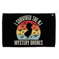 Funny Drone Lover I Survived The New Jersey Mystery Drones Grommeted Golf Towel