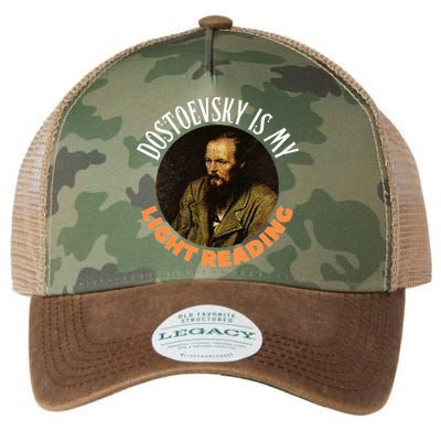 Fyodor Dostoevsky Literature Karamazov Light Reading Legacy Tie Dye Trucker Hat