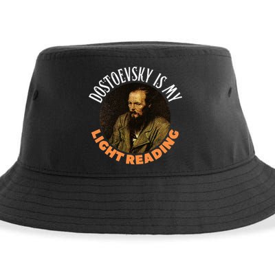 Fyodor Dostoevsky Literature Karamazov Light Reading Sustainable Bucket Hat