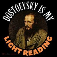 Fyodor Dostoevsky Literature Karamazov Light Reading Flatbill Hat