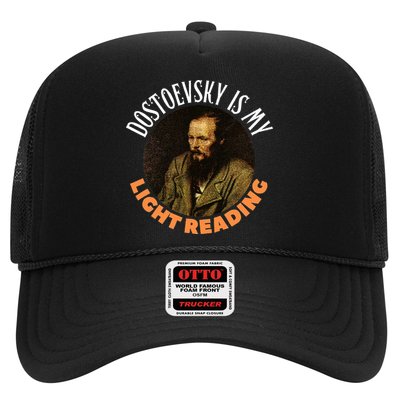 Fyodor Dostoevsky Literature Karamazov Light Reading Trucker Hat