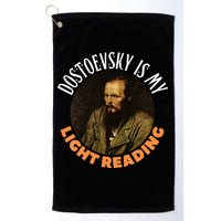 Fyodor Dostoevsky Literature Karamazov Light Reading Golf Towel