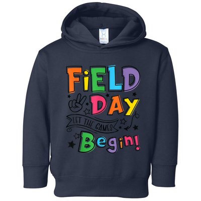 Field Day Let The Games Begin Boy Girl Teachers Gifts Toddler Hoodie