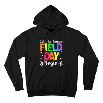 Field Day Let The Games Begin Teacher Boy Field Day Hoodie