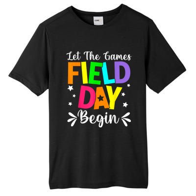 Field Day Let The Games Begin Teacher Boy Field Day Tall Fusion ChromaSoft Performance T-Shirt