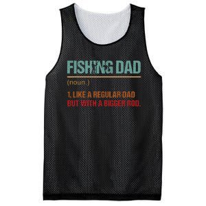 Fishing Dad Like A Normal Dad Only Cooler Mesh Reversible Basketball Jersey Tank