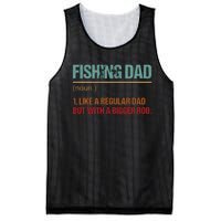 Fishing Dad Like A Normal Dad Only Cooler Mesh Reversible Basketball Jersey Tank