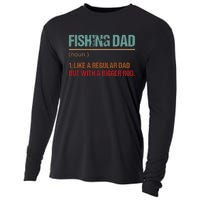 Fishing Dad Like A Normal Dad Only Cooler Cooling Performance Long Sleeve Crew