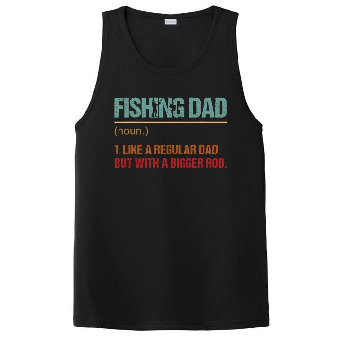 Fishing Dad Like A Normal Dad Only Cooler PosiCharge Competitor Tank