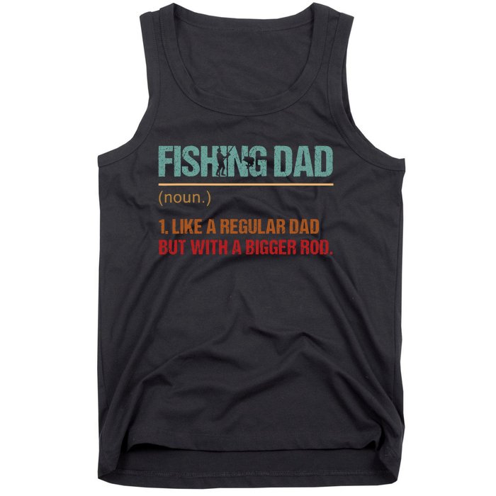 Fishing Dad Like A Normal Dad Only Cooler Tank Top