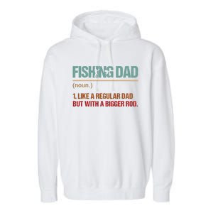 Fishing Dad Like A Normal Dad Only Cooler Garment-Dyed Fleece Hoodie