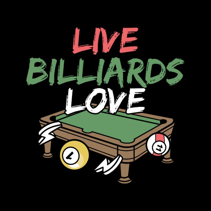 Father's Day Live Billiards Love Pool Player Gift For Dad Sustainable Bucket Hat