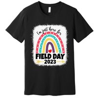 Field Day Let The Games Begin Colors Rainbow Teachers Premium T-Shirt