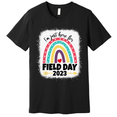 Field Day Let The Games Begin Colors Rainbow Teachers Premium T-Shirt