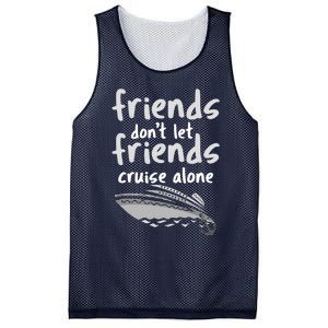 Friends DonT Let Friends Cruise Alone Mesh Reversible Basketball Jersey Tank