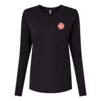 Fire Department Logo Uniform Fireman Symbol Firefighter Gear Womens Cotton Relaxed Long Sleeve T-Shirt