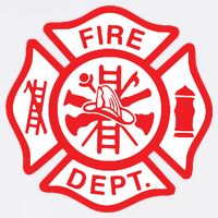 Fire Department Logo Uniform Fireman Symbol Firefighter Gear Cooling Performance Crew T-Shirt