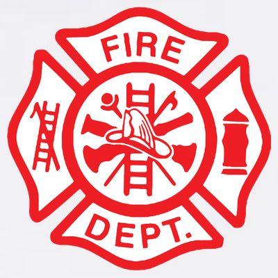 Fire Department Logo Uniform Fireman Symbol Firefighter Gear T-Shirt