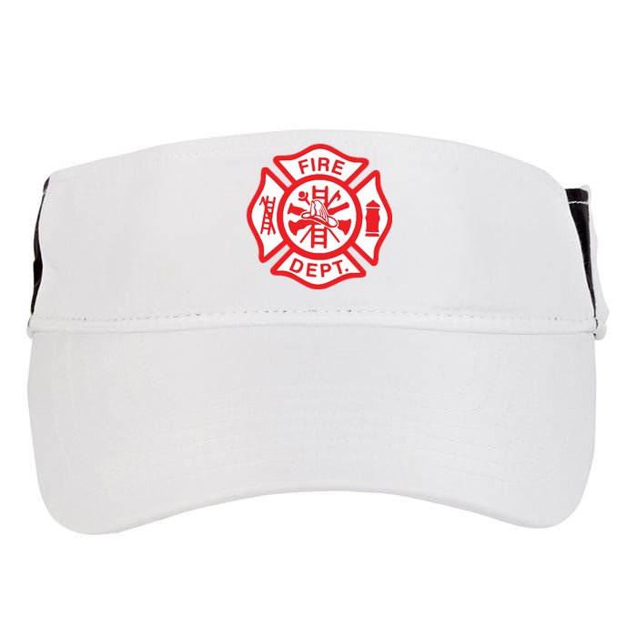Fire Department Logo Uniform Fireman Symbol Firefighter Gear Adult Drive Performance Visor