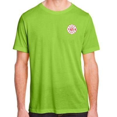 Fire Department Logo Uniform Fireman Symbol Firefighter Gear Adult ChromaSoft Performance T-Shirt