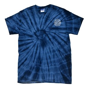 Fire Department Logo Uniform Fireman Symbol Firefighter Gear Tie-Dye T-Shirt