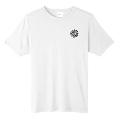 Fire Department Logo Uniform Fireman Symbol Firefighter Gear Tall Fusion ChromaSoft Performance T-Shirt