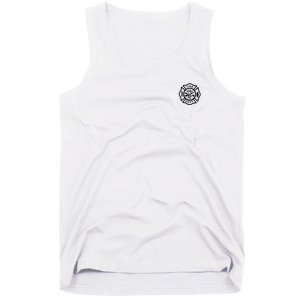 Fire Department Logo Uniform Fireman Symbol Firefighter Gear Tank Top