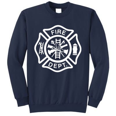 Fire Department Logo Uniform Fireman Symbol Firefighter Gear Sweatshirt