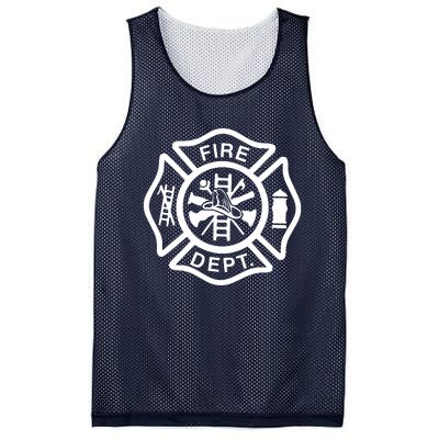 Fire Department Logo Uniform Fireman Symbol Firefighter Gear Mesh Reversible Basketball Jersey Tank