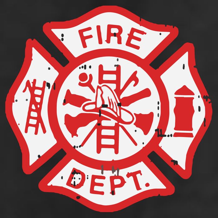 Fire Dept Logo Hero Halloween Firefighter Fireman Gift 7 Panel Mesh Trucker Snapback Hat