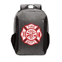 Fire Dept Logo Hero Halloween Firefighter Fireman Gift Vector Backpack