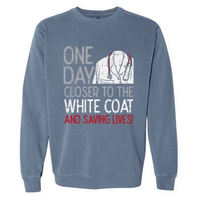 Future Doctor Lifesaver Funny Pre Med Med Student Gift Garment-Dyed Sweatshirt