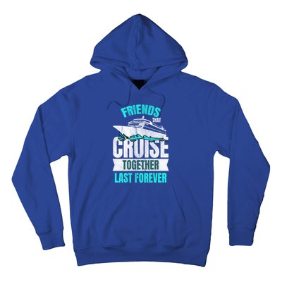 Friends Dont Let Cruise Alone Beach Summer Great Gift Hoodie