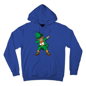 Funny Dabbing Leprechaun St Patricks Day Meaningful Gift Hoodie